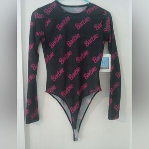 A see-through Barbie bodysuit from the 2000